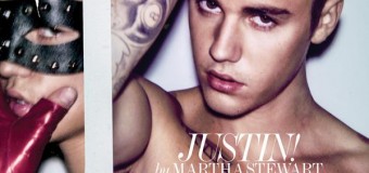Justin Bieber Lame Cuchillo Para la Democracia Entrevista de la sesión de Fotos, le Dice a Martha Stewart Él Solo VER FOTOS AQUÍ!