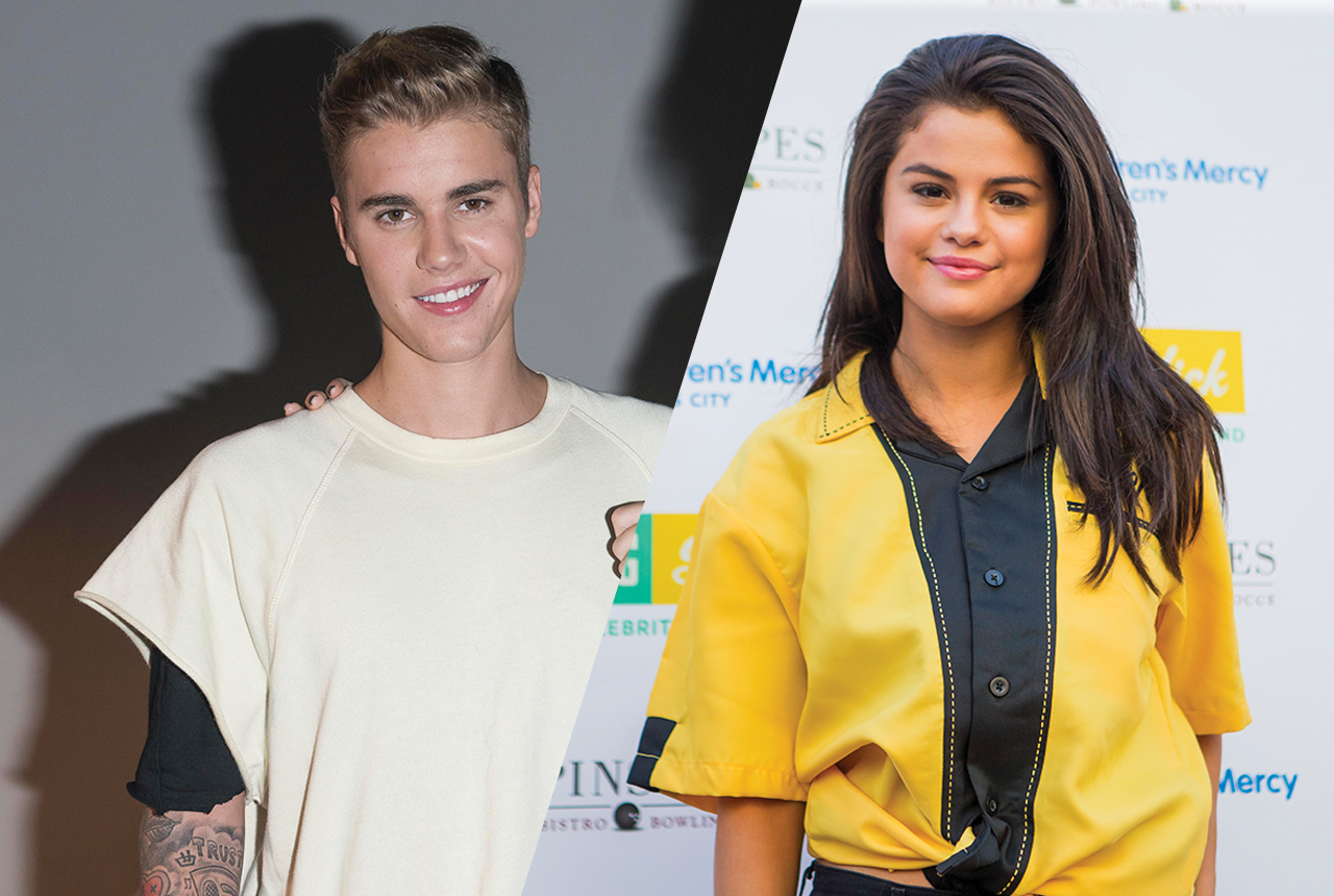 Justin Bieber y Selena Gomez para Reunir junto a la Piscina Hangout
