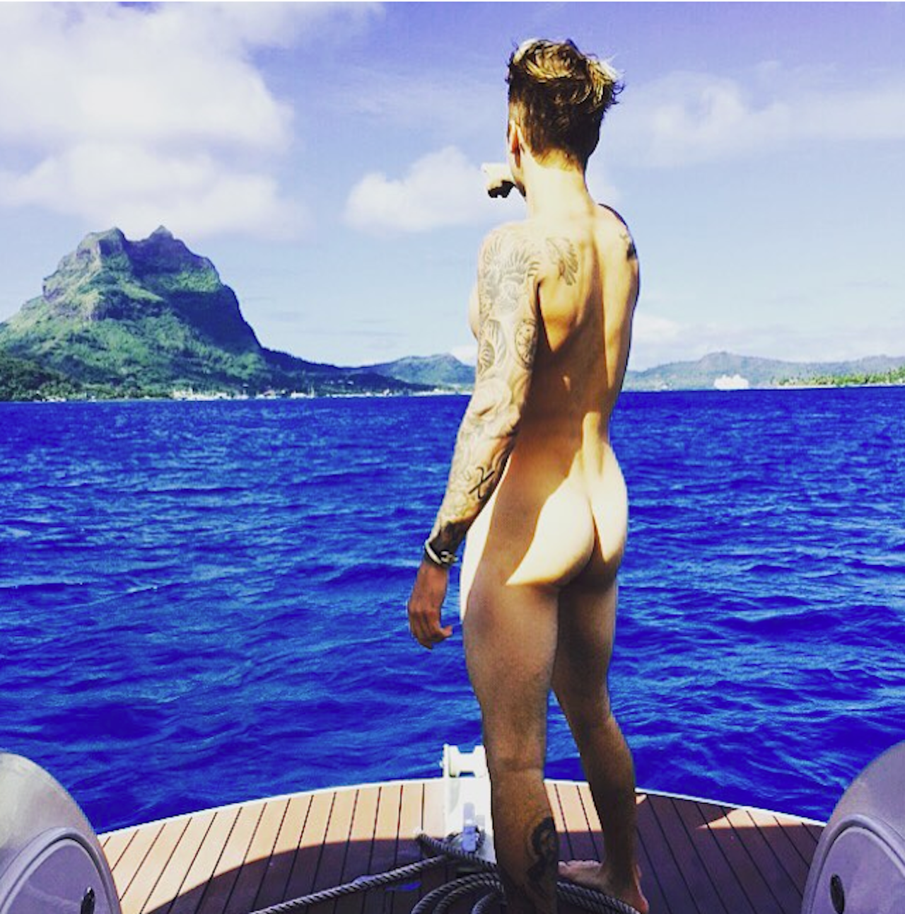 Por Qué Justin Bieber Se Llevó A Su Trasero Foto